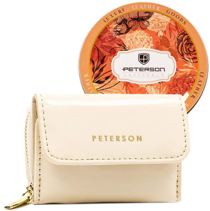 Peterson - Dames Portemonnee - Lakleer - RFID - Klein