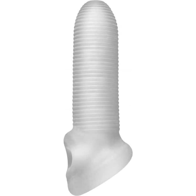 Perfect Fit – Fat Boy Micro Ribbels Sleeve 14 cm – Transparant