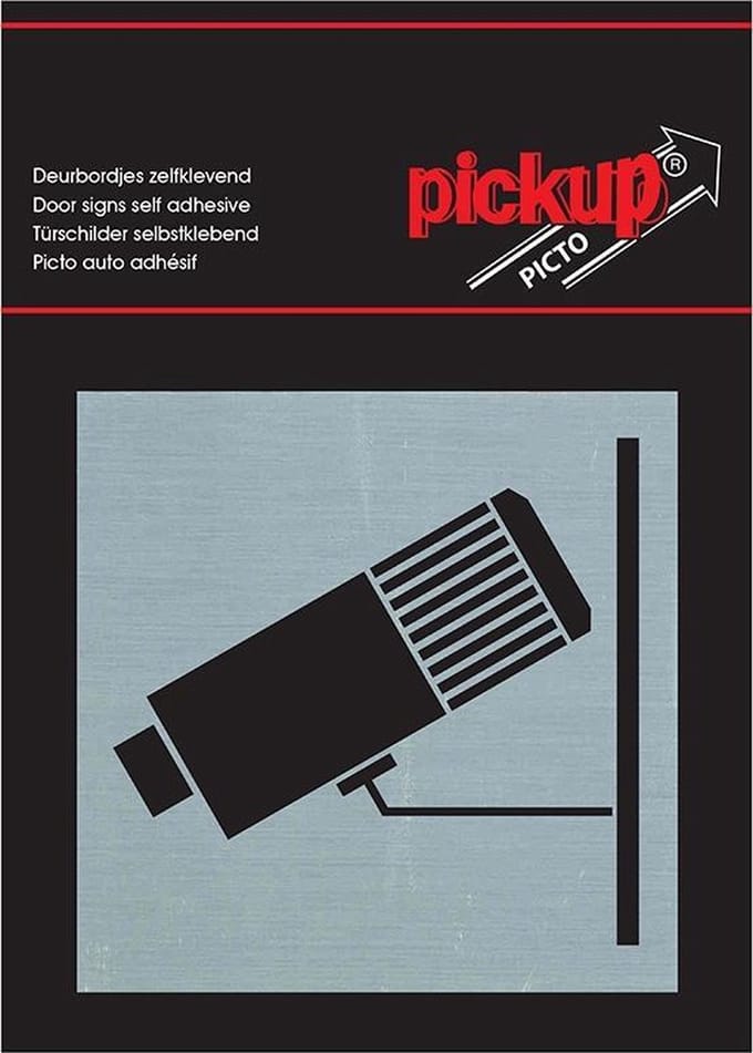 Pickup Route Alulook Alu Picto 80x80 mm - camerabewaking