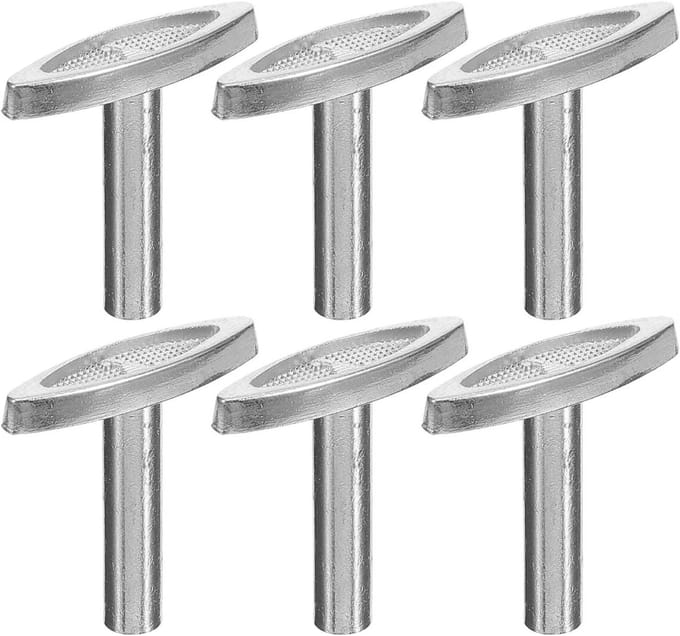 Allecto Plus - Accessoires voor muziekdoos en opwindsleutels - Set van 6 stuks