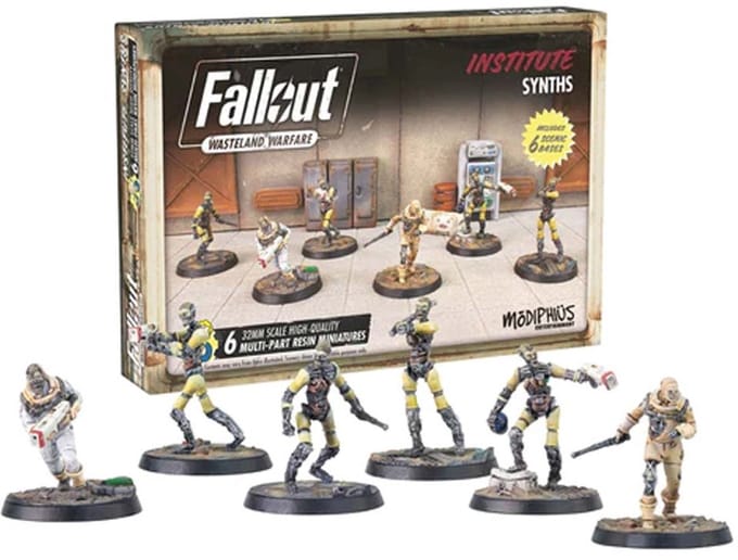 Fallout: Wasteland Warfare - Institute: Synths - Uitbreiding - Modiphius Entertainment - Ongeschilderd
