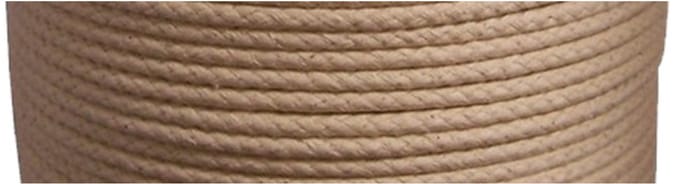 Gevlochten koord katoen – 4 mm – per meter