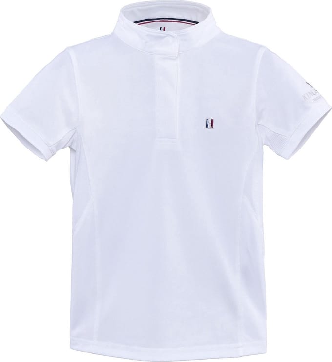 Kingsland Classic Wedstrijdshirt Meisjes S Wit