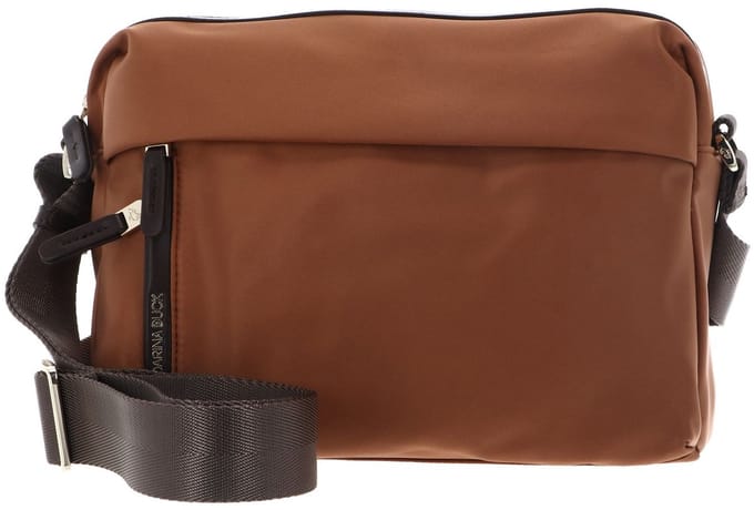 MANDARINA DUCK schoudertas Hunter Crossover Pecan Nut terracotta