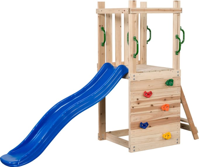 Swingking Speeltoren Mari Met Glijbaan Blauw 74x245x168cm