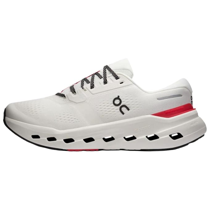 ON Running Cloudrunner 3 - Heren Hardloopschoenen Straat Ivoor-Robijn 3MG10074351 ORIGINEEL EU 41 US 8 wit
