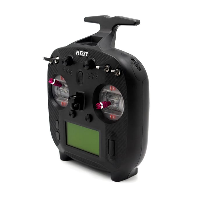 Transmetteur de télécommande amélioré FLYSKY FS-ST8 Télécommande 2,4 GHz Protocole ANT avec FS-SR8 Upgraded Version noir