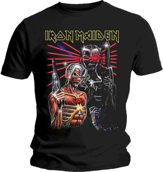 Iron Maiden - Terminate Heren Tshirt - M - Zwart