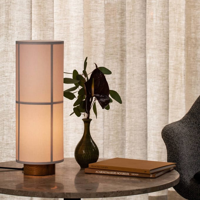Audo Copenhagen Audo Hashira tafellamp met dimmer, naturel