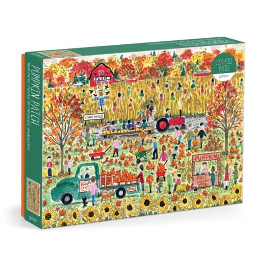 Michael Storrings Pumpkin Patch 1000 Piece Puzzle - Galison