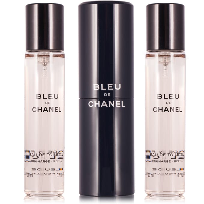 Chanel Eau De Toilette Navulbare Reisverstuiver Chanel - Bleu De Chanel Eau De Toilette  Navulbare Reisverstuiver  - 3 ST