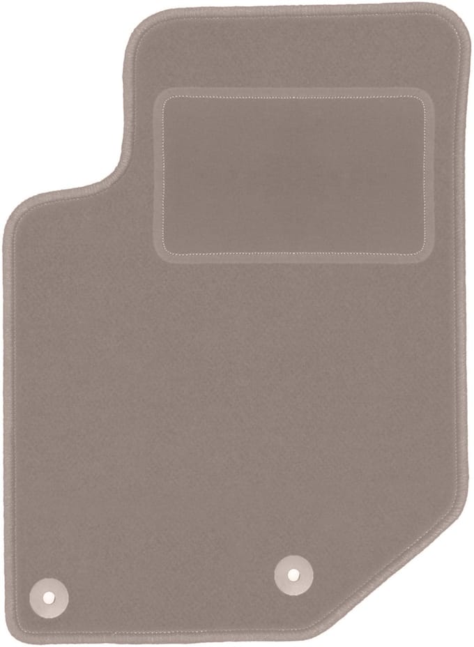 Beige bestuurdersmat voor: Opel Corsa F hatchback (2019-)