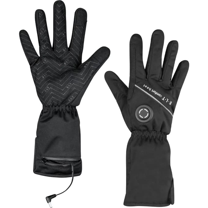 E·l·t Verwarmde Paardrijhandschoen E·l·t Comfort Heat Zwart - L