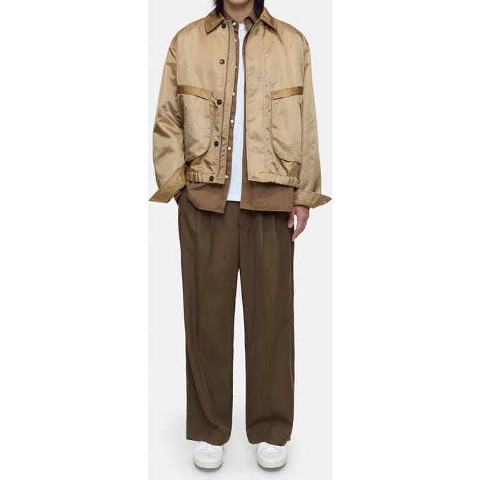 Closed Short Blouson Urban Beige Größe: M | Bomberjacken Outlet | Herren | Braun
