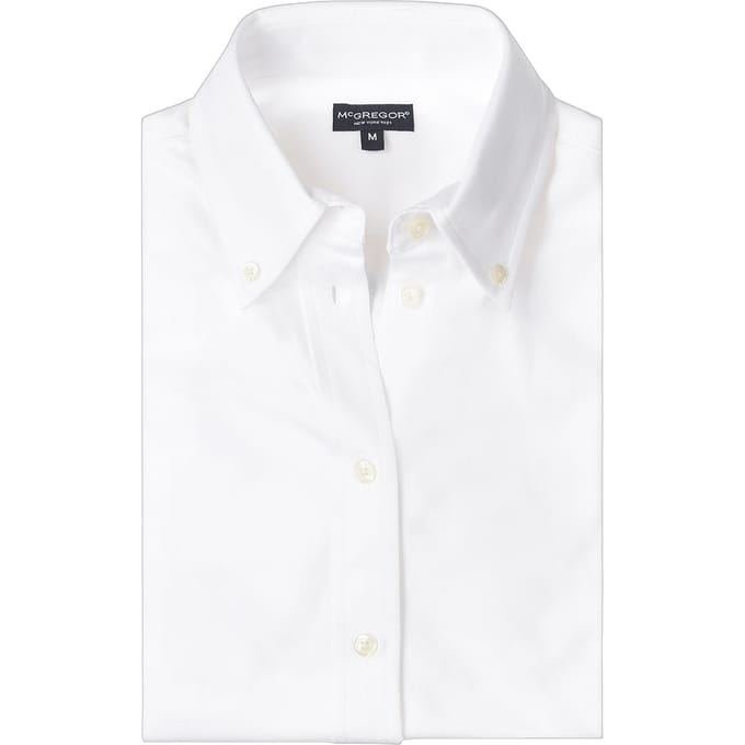 McGregor Stretch Pique Shirt White Taglia: M | Magliette intime Outlet | Donna | Bianco