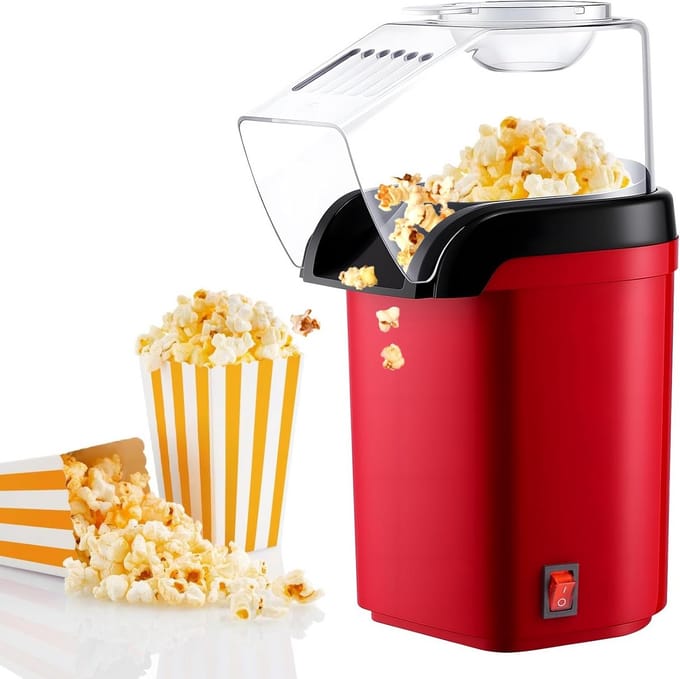 Premium Popcorn Machine - Popcornmakers - Popcornpan - Mais - warme popcorn