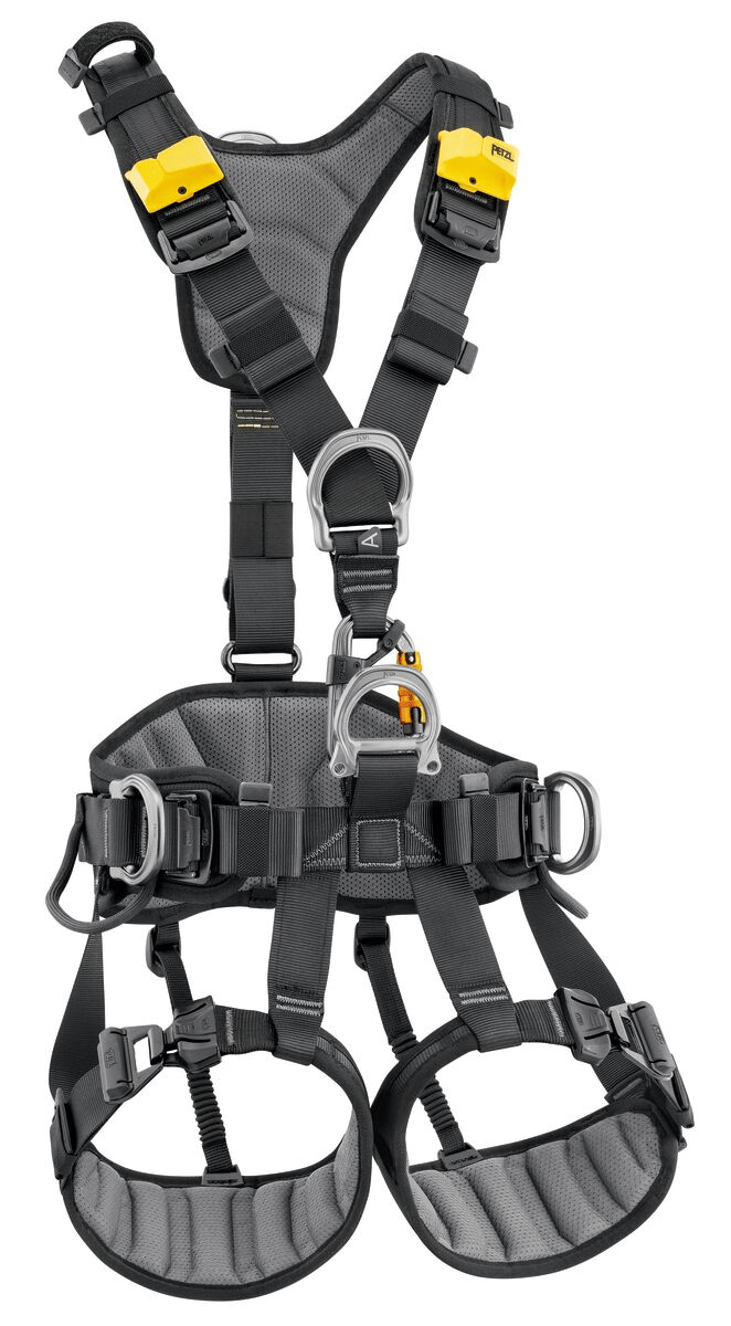 PETZL AVAO® FAST INTERNATIONAL VERSION 1 Black/Yellow - 165-185 cm