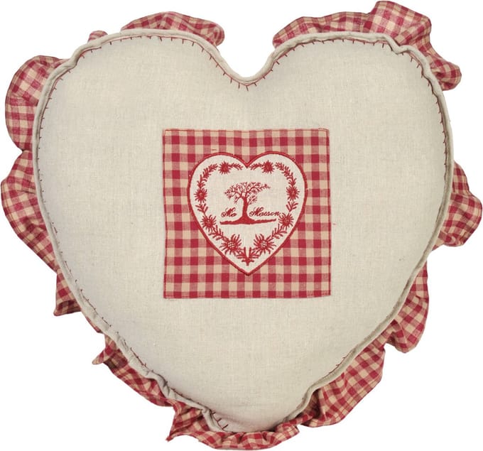 J-Line bloempot Gen - keramiek - rood - extra small - 2 st. - Ø 11 cm