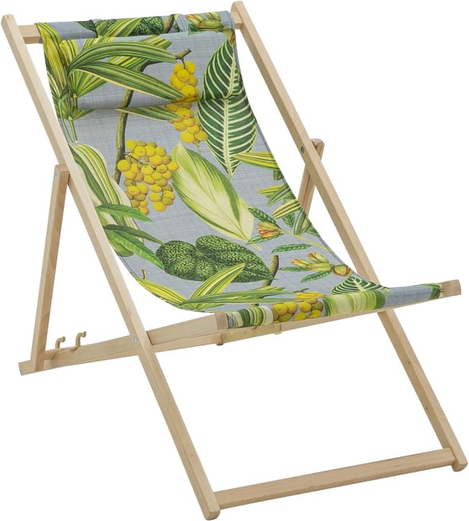Madison beachchair La grave grey