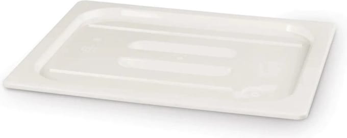 HENDI Deksel voor GN-containers – polycarbonaat – wit – 530x325 mm