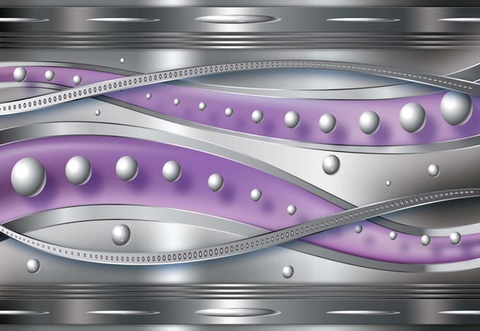 Fotobehang Abstract Art | DEUR - 211cm x 90cm | 130g/m2 Vlies