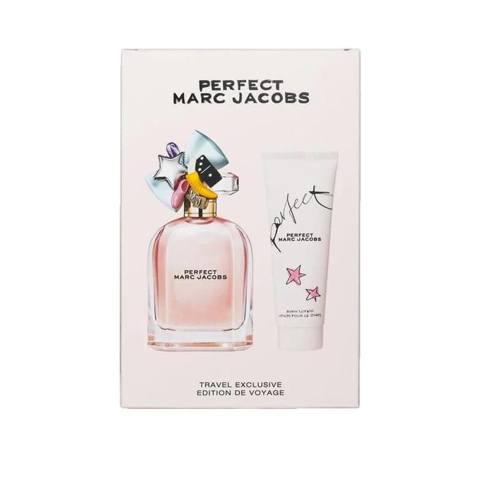 Marc Jacobs Perfect Giftset - 100 ml eau de parfum srpay + 75 ml bodylotion - cadeauset voor dames