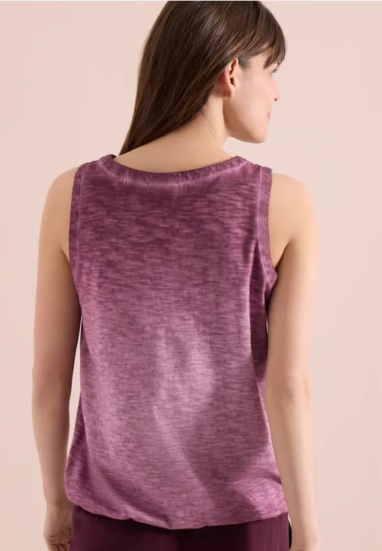 Gekleurde jersey top
