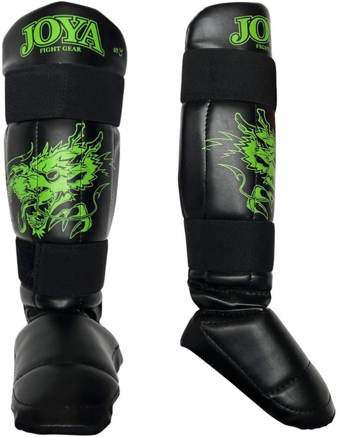 Joya Dragon Scheenbeschermers - PU - Neon groen (Beschikbaar in verschillende maten)