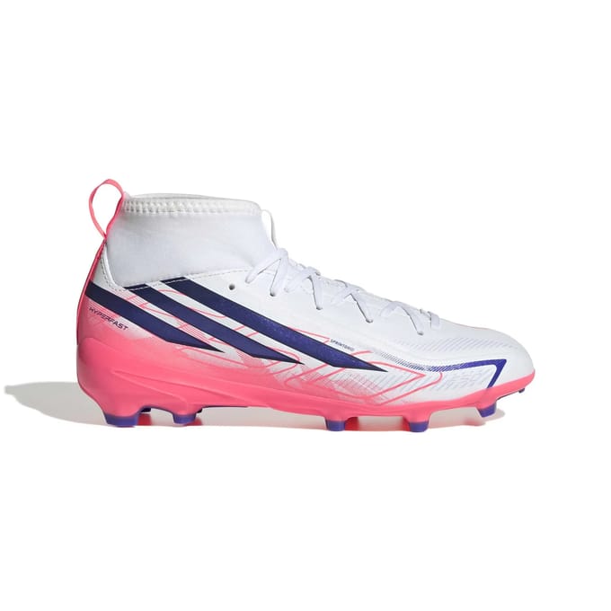 Adidas F50 Hyperfast League Mid Fg Junioren Voetbalschoenen Wit EU 32 Kinderen
