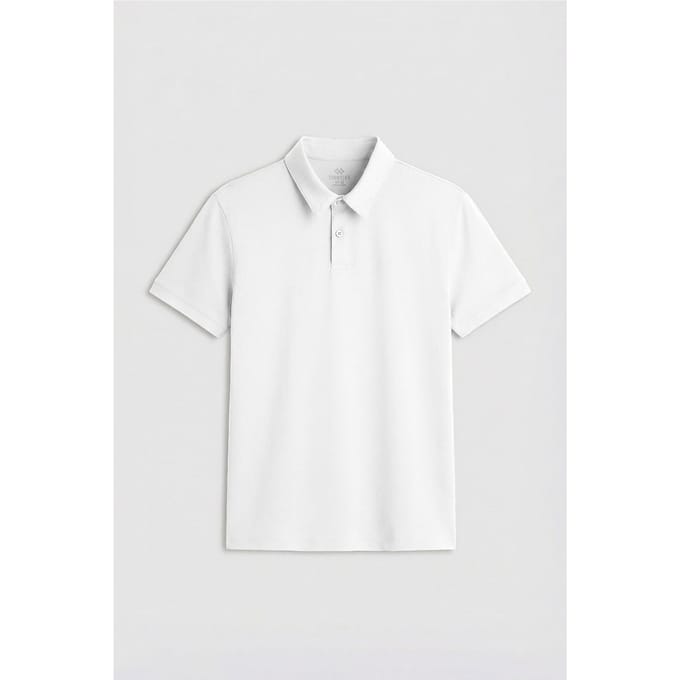 Heren Katoen Elastaan Poloshirt