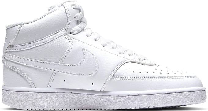 Nike Court Vision Mid Triple White Dames Sneakers CD5436-100 36 white