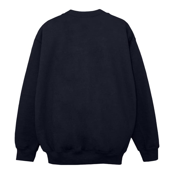 Harry Potter Jongens Gryffindor Katoenen Sweatshirt (Marineblauw)