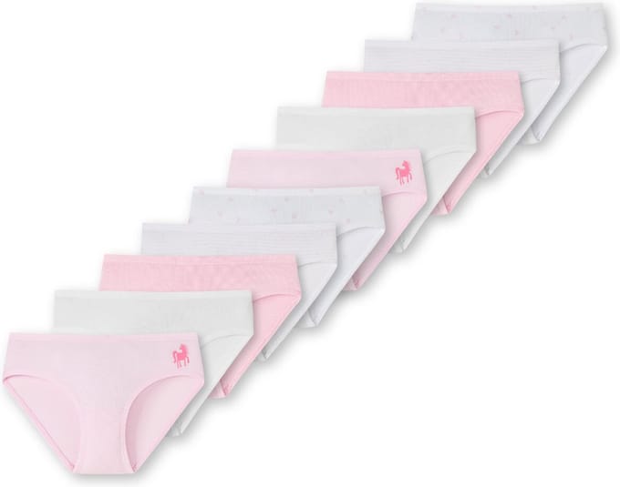 Schiesser Meisjes slips 10 pack 95/5 Kids Girls Cotton