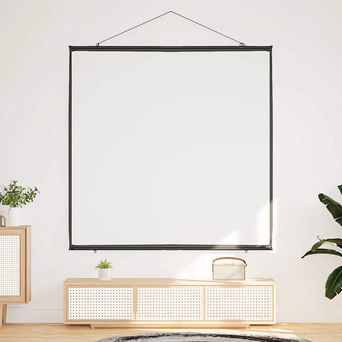 vidaXL - Projectiescherm - wandhangend - 81 - inch - 1:1
