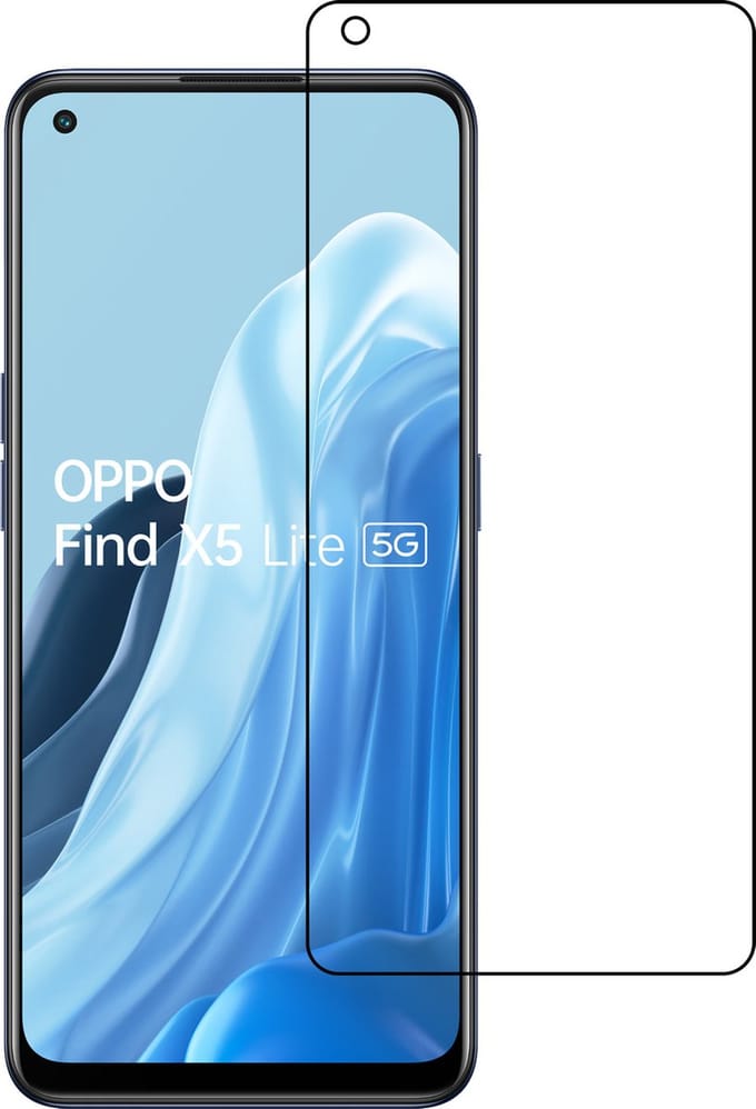 Screenprotector - Geschikt voor OPPO Find X5 Lite - Extra Sterk - Beschermglas - Gehard Glas - Tempered Glass - Screen Protector