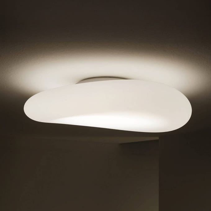 Stilnovo LED plafondlamp Mr. Magoo, DALI, 52 cm, warmwit