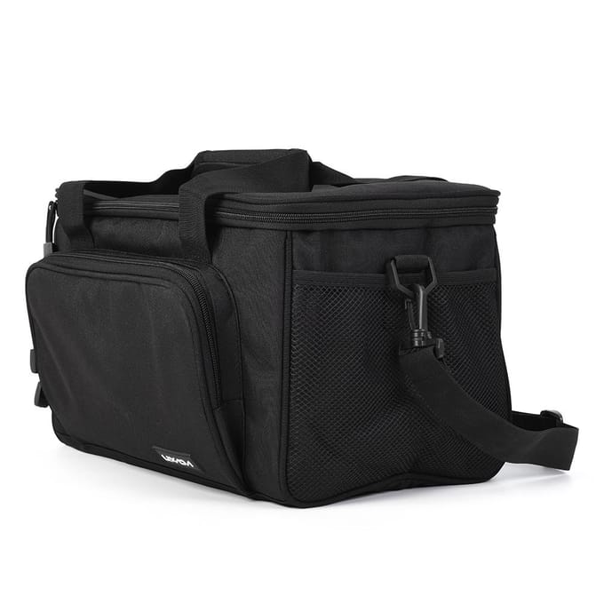 Canvas Visserij Schoudertas Pack Tackle Bag Lure Reel Bag Pouch Case Nieuw