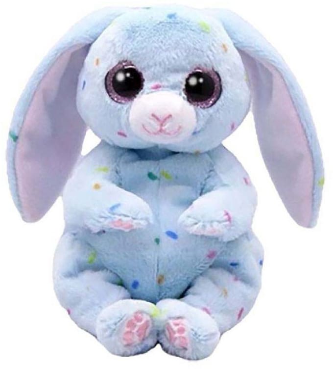 Ty knuffel Beanie Bellies konijn Skippy 15cm pluche speelgoed.
