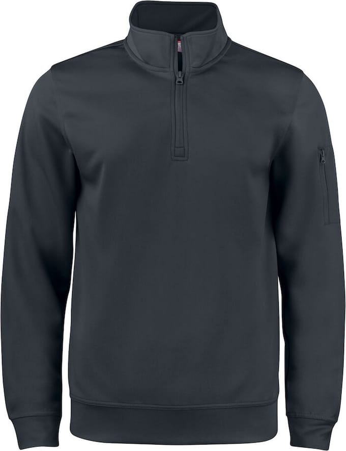 Clique Basic Active Half Zip 021013 - Zwart - S
