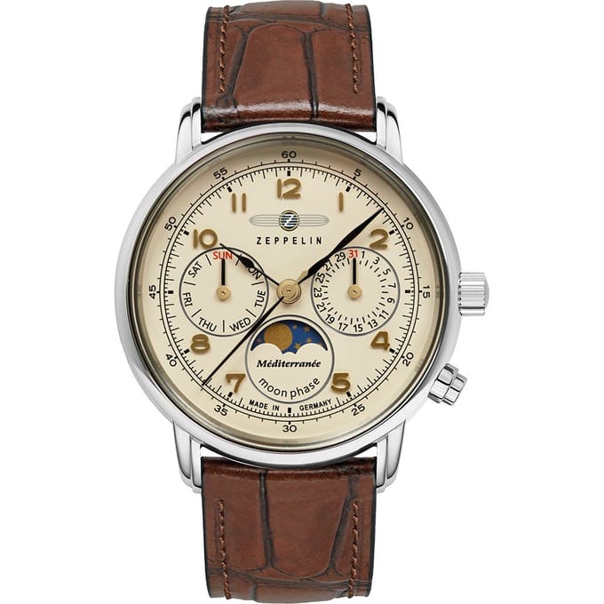 Zeppelin 9637-5 Méditerranée horloge 36 mm