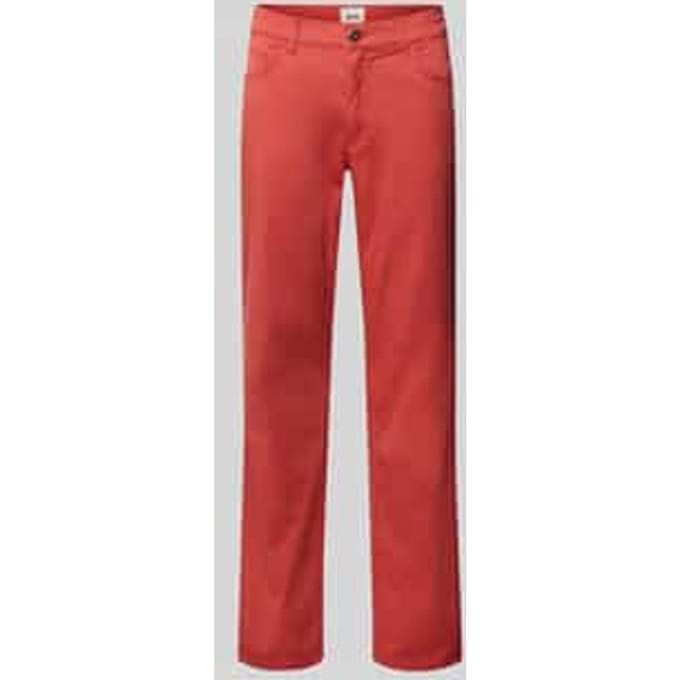 Regular fit stoffen broek met ultralight afwerking model 'Cadiz'