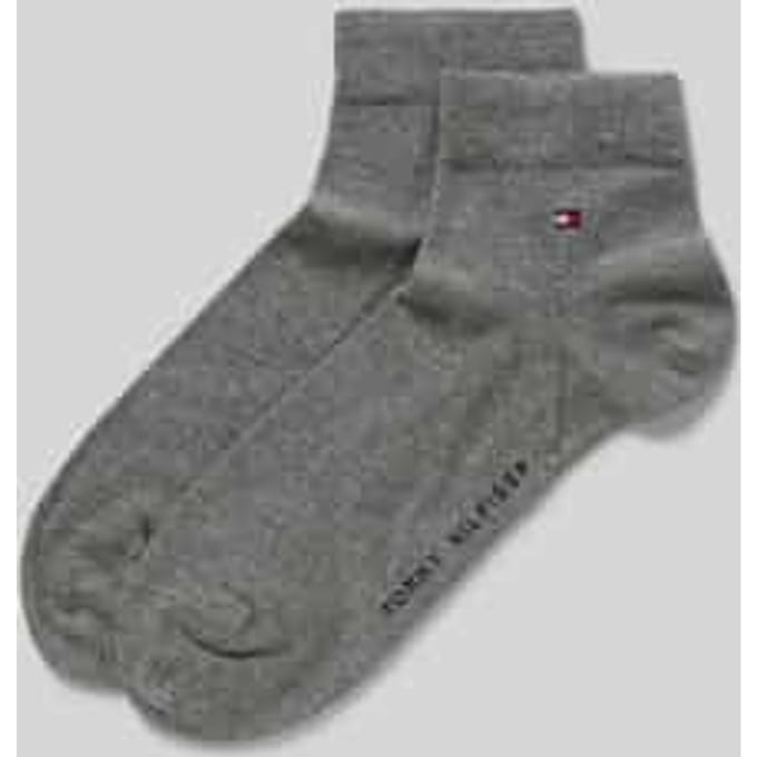 Sneakersokken van katoenmix in een set van 2 paar, model '2ER QUARTER'