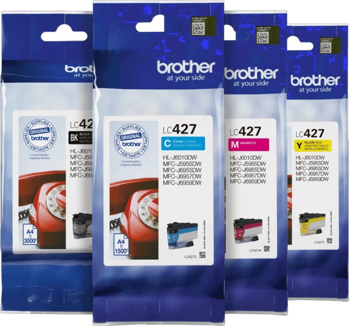 Brother LC-427 Cartridge Combo Pack