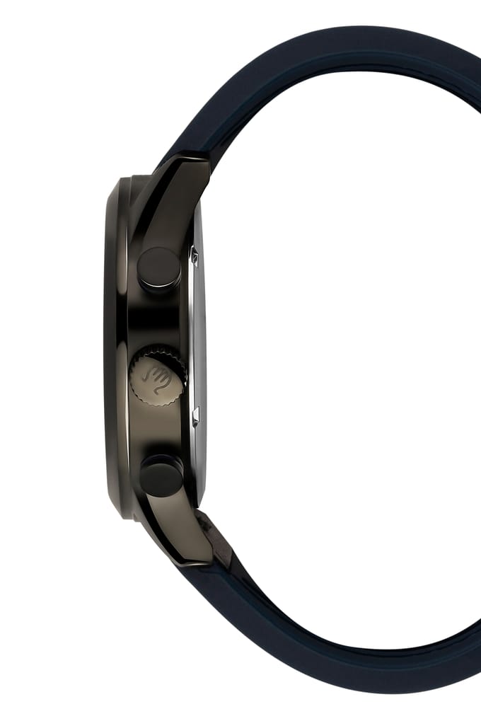 ORPHELIA OR71903 - Horloge - Siliconen - Blauw - 44 mm