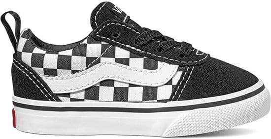 VANS - maat 21- TD Ward Slip-On CHECKERED  BLACK