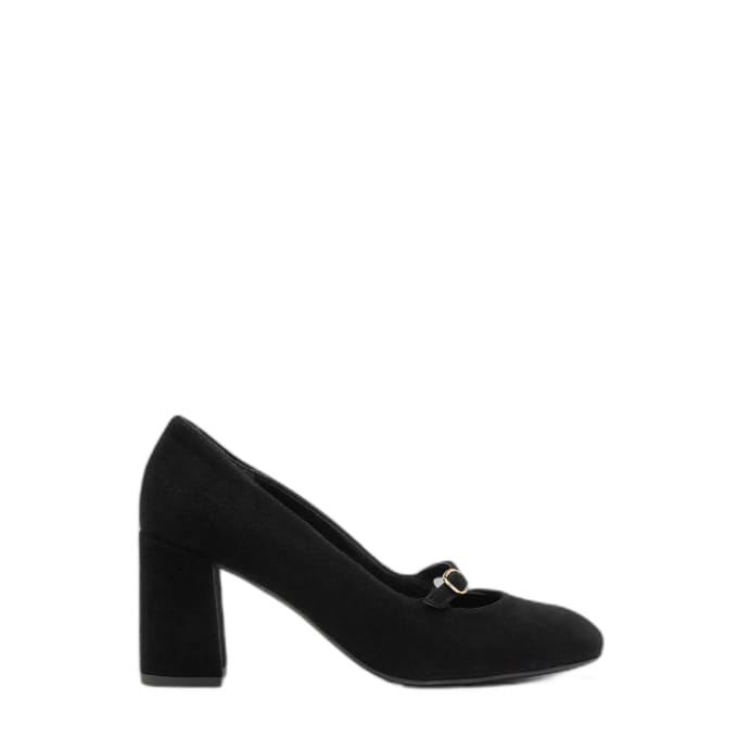Vrouwen high heel fluwelen pumps Ryłko Celina