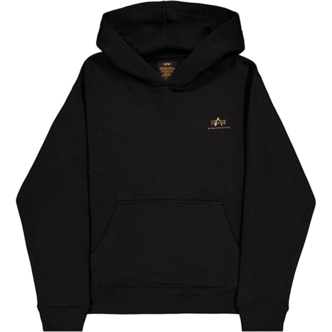 Hoodie met klein logo Alpha Industries Basic TPU