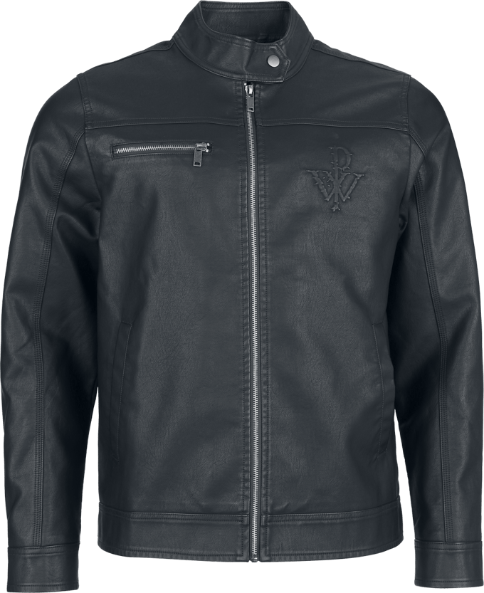 Powerwolf EMP Signature Collection Heren Kunstlederen jas - zwart - L