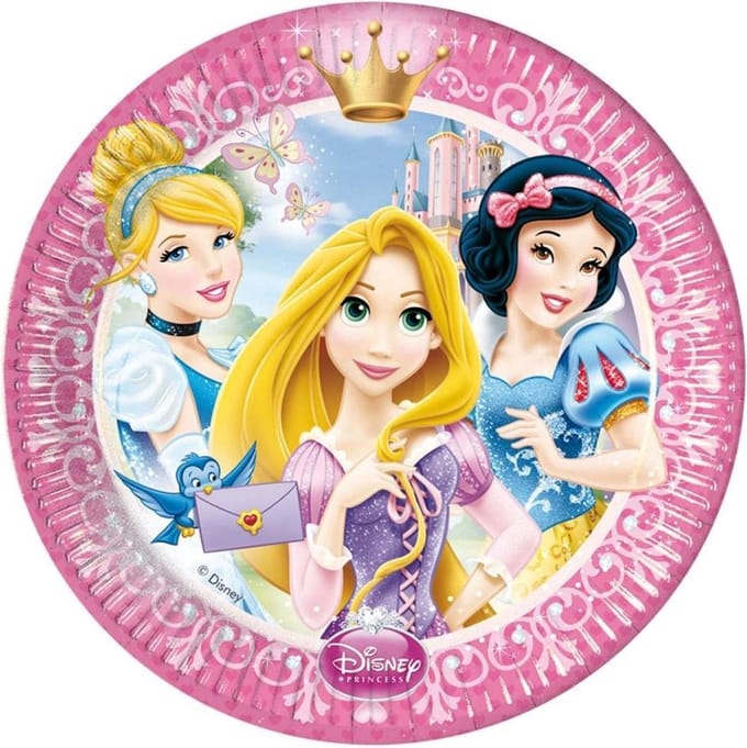 Disney Prinses Bordjes, 8st.