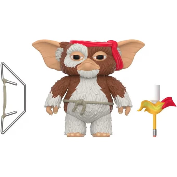 Gremlins ReAction Figures - Gizmo Battle Ready Character Card Figure